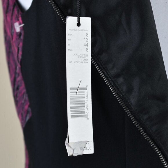 Elie Tahari Ladella Sheath Dress 8 NEW - Picture 8 of 8